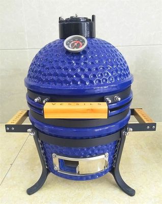 Μπλε σκεύος για την κουζίνα ξυλάνθρακα SGS 12,5 ίντσας μικρή κεραμική ΣΧΆΡΑ