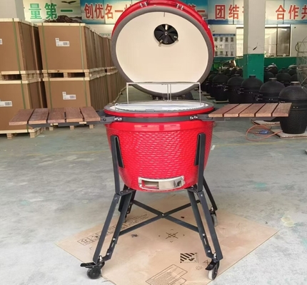 Κλασικό 22 ιντσών Grills BBQ Κόκκινο Grill
