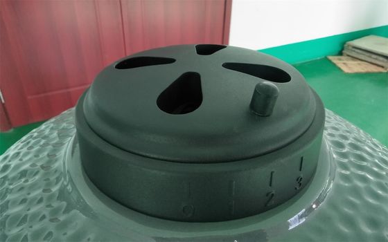 Πράσινη SGS πιτσών σχάρα Kamado 18 ίντσας ξυλάνθρακα κεραμική